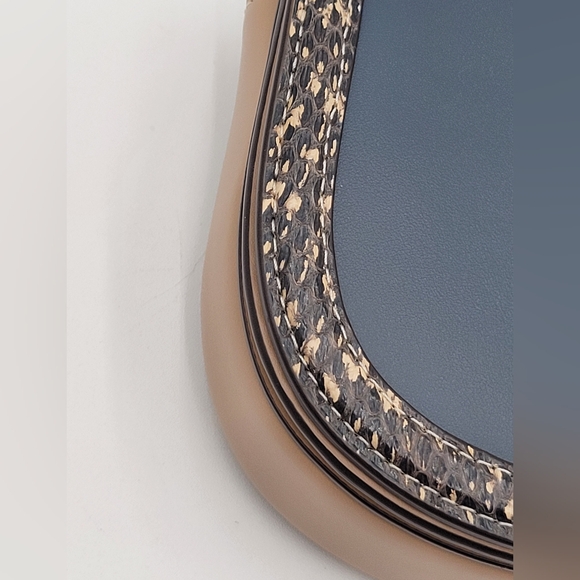 💥USED ONCE💥 Coach 1941 Turnlock Snakeskin Flap Crossbody/Belt Bag - Picture 6 of 14